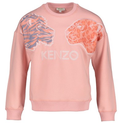 Afbeelding van Kenzo KN15178 kindertrui roze