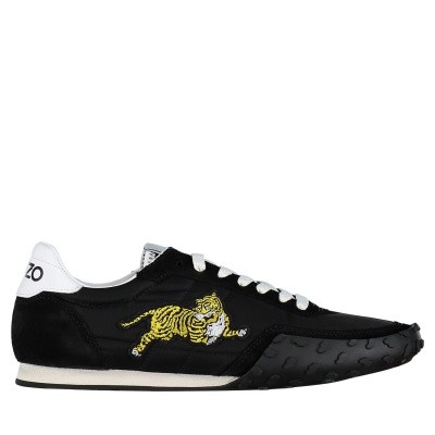Afbeelding van Kenzo F005SN122F56 heren sneakers zwart