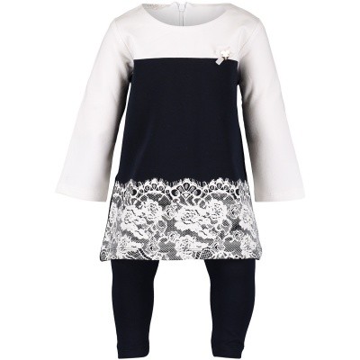 Afbeelding van Liu Jo H68079 babyjurkje navy