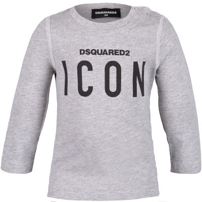 Afbeelding van Dsquared2 DQ031Q baby t-shirt grijs
