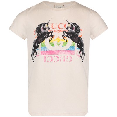 Afbeelding van Gucci 561656 kinder t-shirt off white