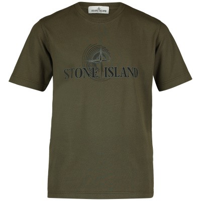 Afbeelding van Stone Island 701621455 kinder t-shirt army