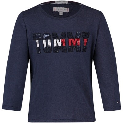 Afbeelding van Tommy Hilfiger KG0KG03872B baby t-shirt navy