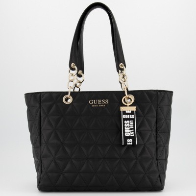 Guess HWVG7407230 dames tas zwart Afbeelding van Guess HWVG7407230 dames tas zwart