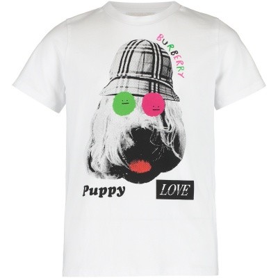 Afbeelding van Burberry 8007052 kinder t-shirt wit