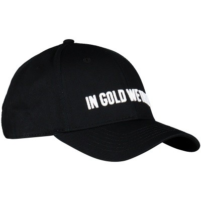 Afbeelding van in Gold We Trust FAC001 herenpet zwart