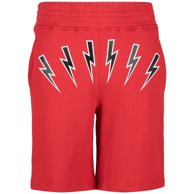 Afbeelding van Neil Barrett 018642 kinder shorts rood