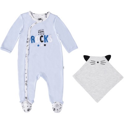 Afbeelding van Karl Lagerfeld Z98042J boxpakje licht blauw
