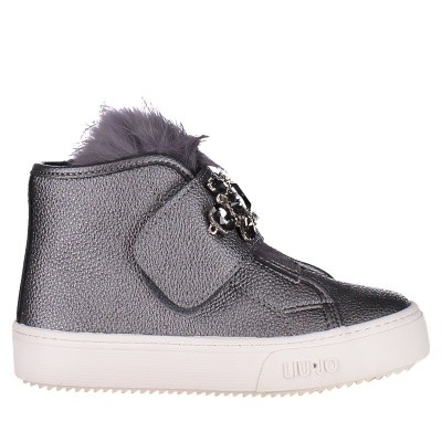 Afbeelding van Liu Jo L1A420008 kindersneakers zilver