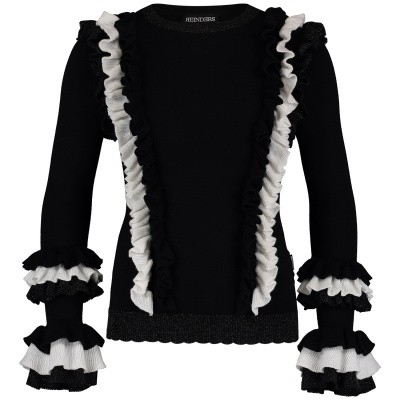 Afbeelding van Reinders VES19G939 kinder t-shirt zwart