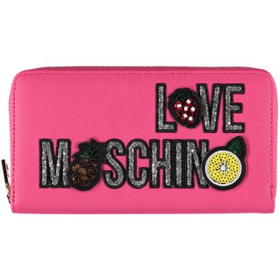 Afbeelding van Moschino JC5653 dames portemonnee fuchsia
