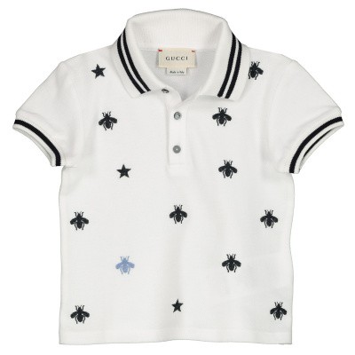 Afbeelding van Gucci 540790 baby polo wit
