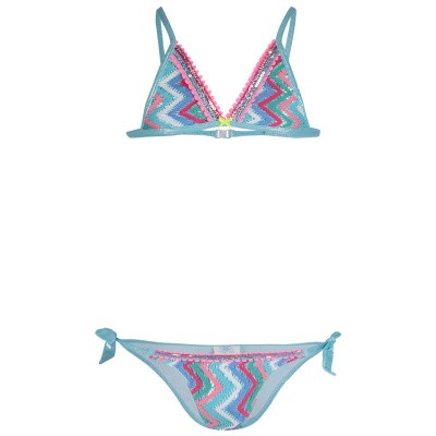 Afbeelding van Pate de Sable 2ANICR9 kinder zwemkleding blauw