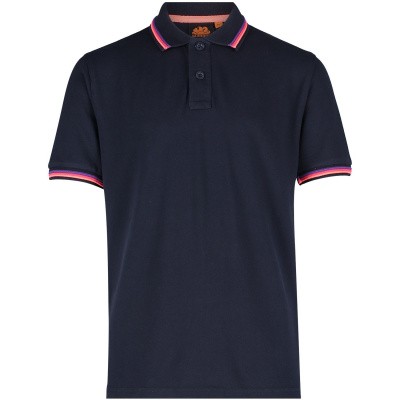 Sundek M779PLJ6500 heren polo navy Afbeelding van Sundek M779PLJ6500 heren polo navy