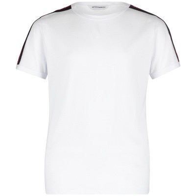 Afbeelding van Antony Morato MKKS00387 kinder t-shirt wit