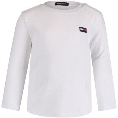 Afbeelding van Tommy Hilfiger KB0KB04307B baby t-shirt wit