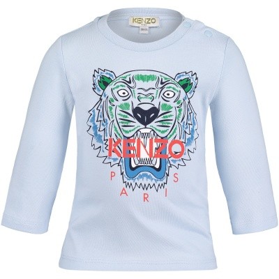 Afbeelding van Kenzo KM10507 baby t-shirt licht blauw