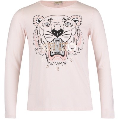 Afbeelding van Kenzo KM10248 kinder t-shirt licht roze
