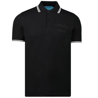 in Gold We Trust WK0011000322PLS heren polo zwart Afbeelding van in Gold We Trust WK0011000322PLS heren polo zwart