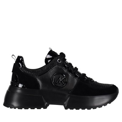 Afbeelding van Michael Kors 43R9CSFS5D dames sneakers zwart