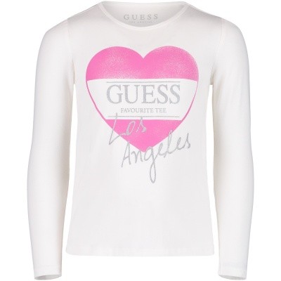 Afbeelding van Guess K84I00 kinder t-shirt off white
