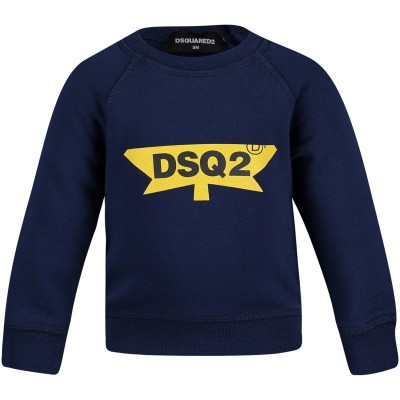 Afbeelding van Dsquared2 DQ02XL baby trui blauw