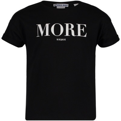 Afbeelding van NIK&NIK G8313 kinder t-shirt zwart