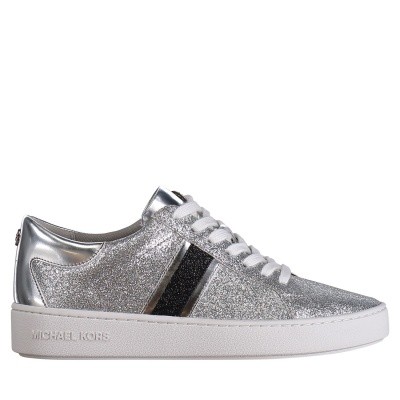 Afbeelding van Michael Kors 43T8KTFS2D dames sneakers zilver
