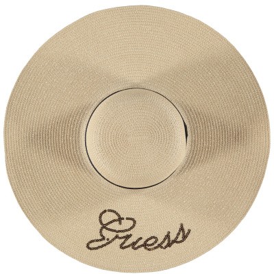Afbeelding van Guess AW8068COT01 dames strandhoed beige
