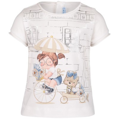 Afbeelding van Mayoral 1010 baby t-shirt wit