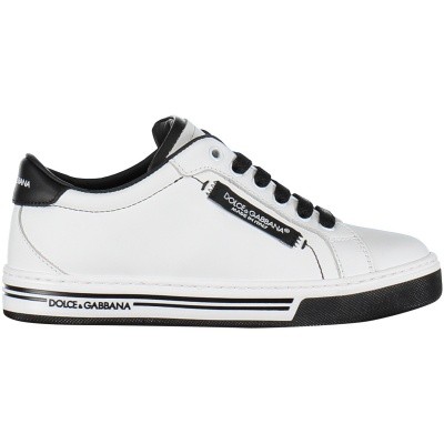 Afbeelding van Dolce & Gabbana DA0626 kindersneakers wit
