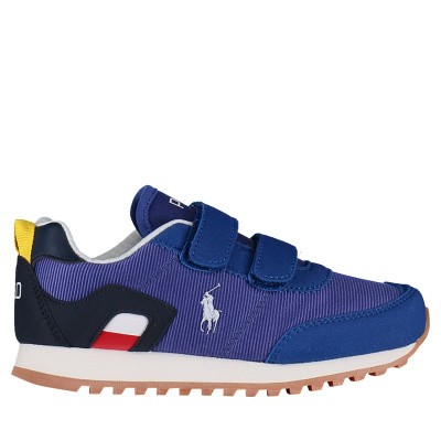 Afbeelding van Ralph Lauren RF101648 kindersneakers cobalt blauw