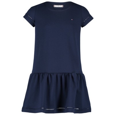 Afbeelding van Tommy Hilfiger KG0KG04289 kinderjurk navy