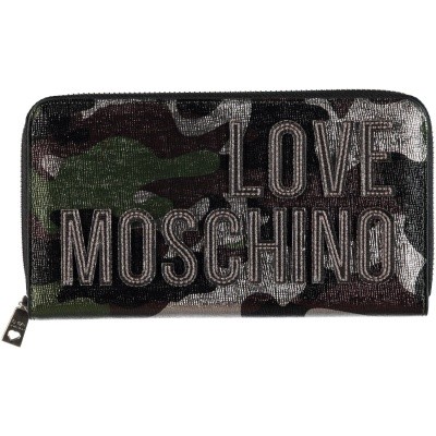 Afbeelding van Moschino JC550 dames portemonnee army