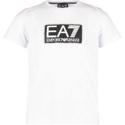 Afbeelding van EA7 6ZBT53 kinder t-shirt wit