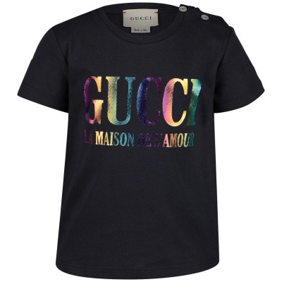 Afbeelding van Gucci 548034 baby t-shirt zwart