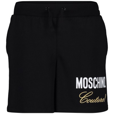 Afbeelding van Moschino HEP02O kinder shorts zwart