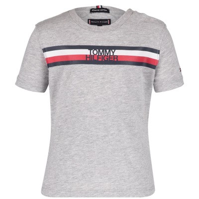Afbeelding van Tommy Hilfiger KB0KB04678 B baby t-shirt grijs