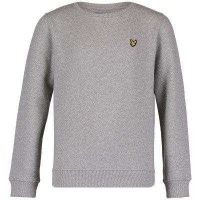 Afbeelding van Lyle & Scott LSC0016S kindertrui grijs