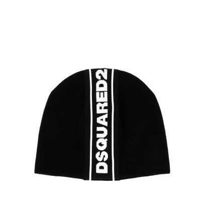 Dsquared2 DQ03PR kindermuts zwart Afbeelding van Dsquared2 DQ03PR kindermuts zwart