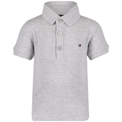 Afbeelding van Tommy Hilfiger KB0KB04527 B baby polo grijs