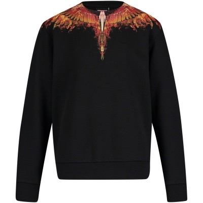 Afbeelding van Marcelo Burlon 18IBMB20370020B010 kindertrui zwart