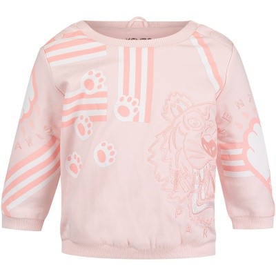 Afbeelding van Kenzo KM15013 baby trui licht roze