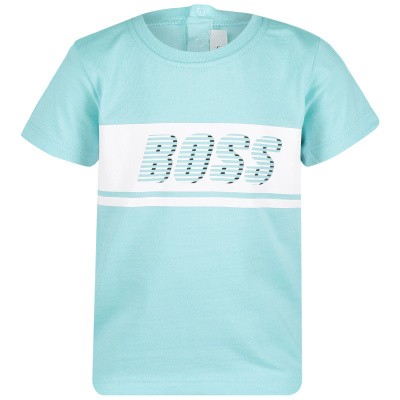 Afbeelding van Boss J05709 baby t-shirt mint