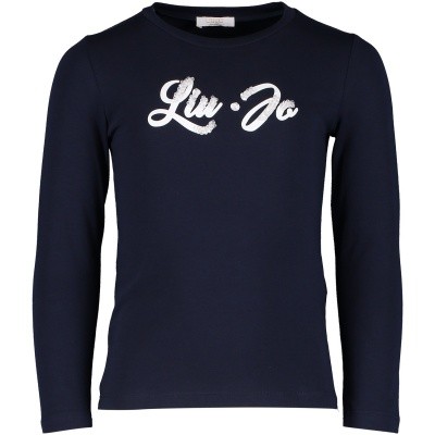 Afbeelding van Liu Jo K68131 kinder t-shirt navy