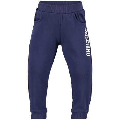 Afbeelding van Moschino MNP023 babybroekje blauw