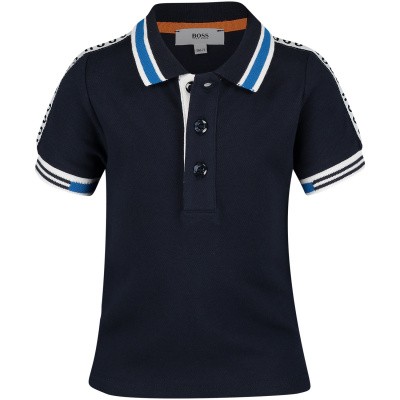 Afbeelding van Boss J05693 baby polo navy