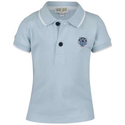 Afbeelding van Kenzo KN11517 baby polo licht blauw