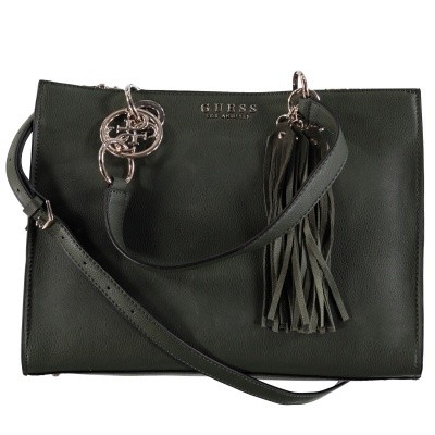 Afbeelding van Guess HWVG7094230 dames tas donker groen