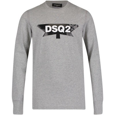Afbeelding van Dsquared2 DQ030R kinder t-shirt grijs